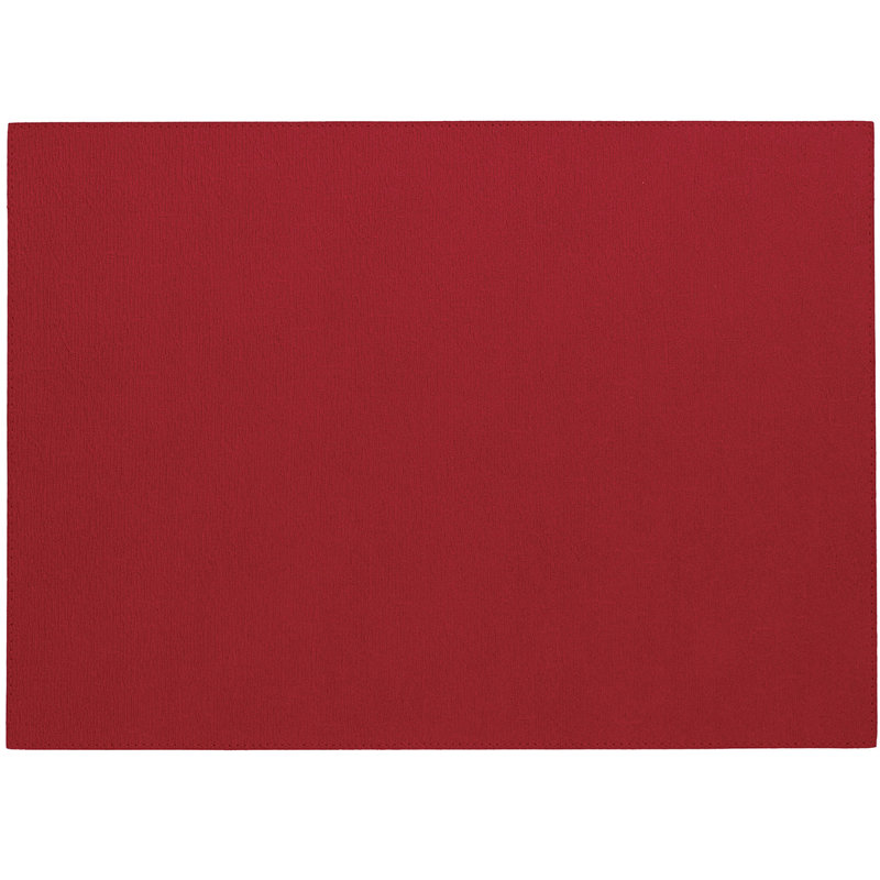Presto Vinyl Placemats, Red