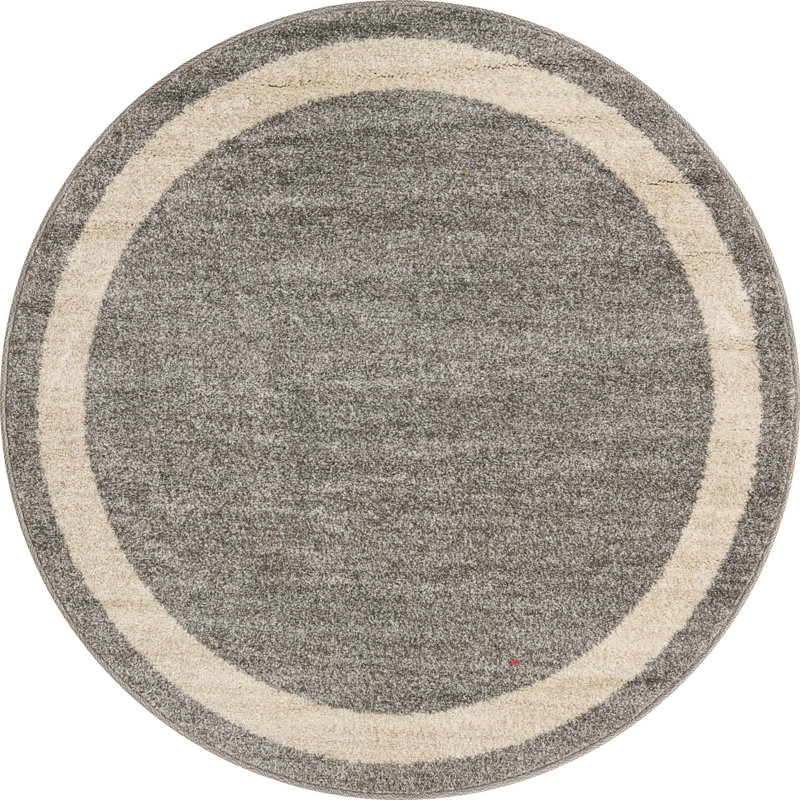 Islas Abstract Indoor Rug, Round 4'1" x 4'1"