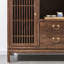 Armoire de rangement en bois massif