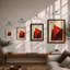 Angular Structures Industrial - Framed Print-1797845627-1797845629