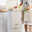 Edelen Plastic Step On Outdoor Trash & Recycling Bin - 42L