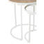 Beby Glass Top C Table Nesting Tables