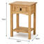 Achiles 1 Drawer Solid Wood Console Table for Hallway & Living Room Furniture-130815445