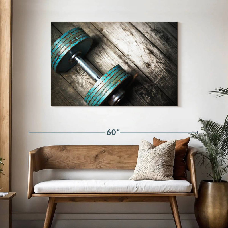 Sireci Dumbbell, 30" H x 45" W