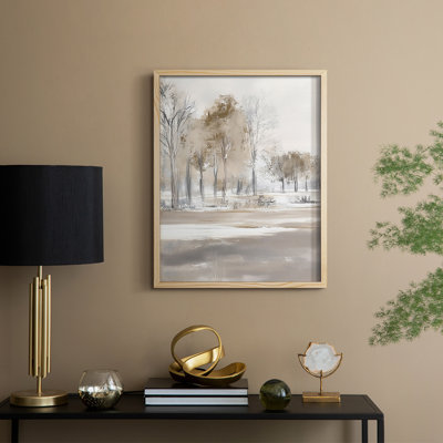 «FLORAL Series», reproduction encadrée en bois massif