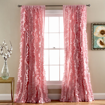 Bohemian Semi Sheer Curtain Single Panel