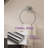 Veil 4 Pieces Bathroom Hardware Accessories Set With Towel Holder, Roll Paper Holder, Hook, Towel Ring, Brushed Nickel-121610189