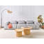 Deneva 3 Seater Fabric Sofa