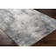 Tapis bleu rectangulaire rectangulaire en polyester tissé à la machine Quanna-489869955