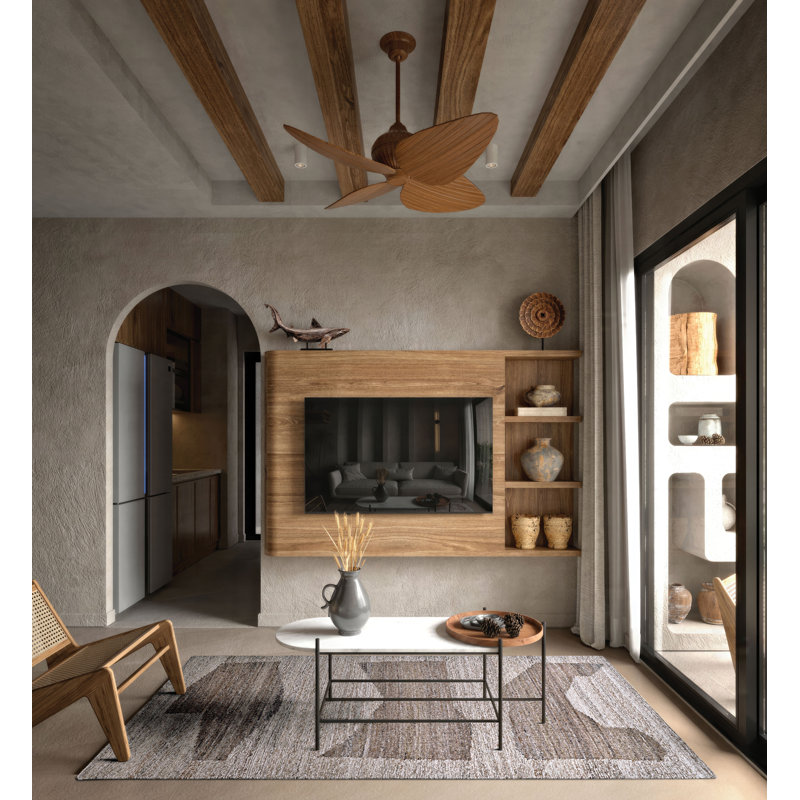 Tapis intérieur / extérieur Tayseer Bartlett, 9 pi x 12 pi