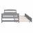 Twin Size Platform Bed with Twin Size Trundle-397280365