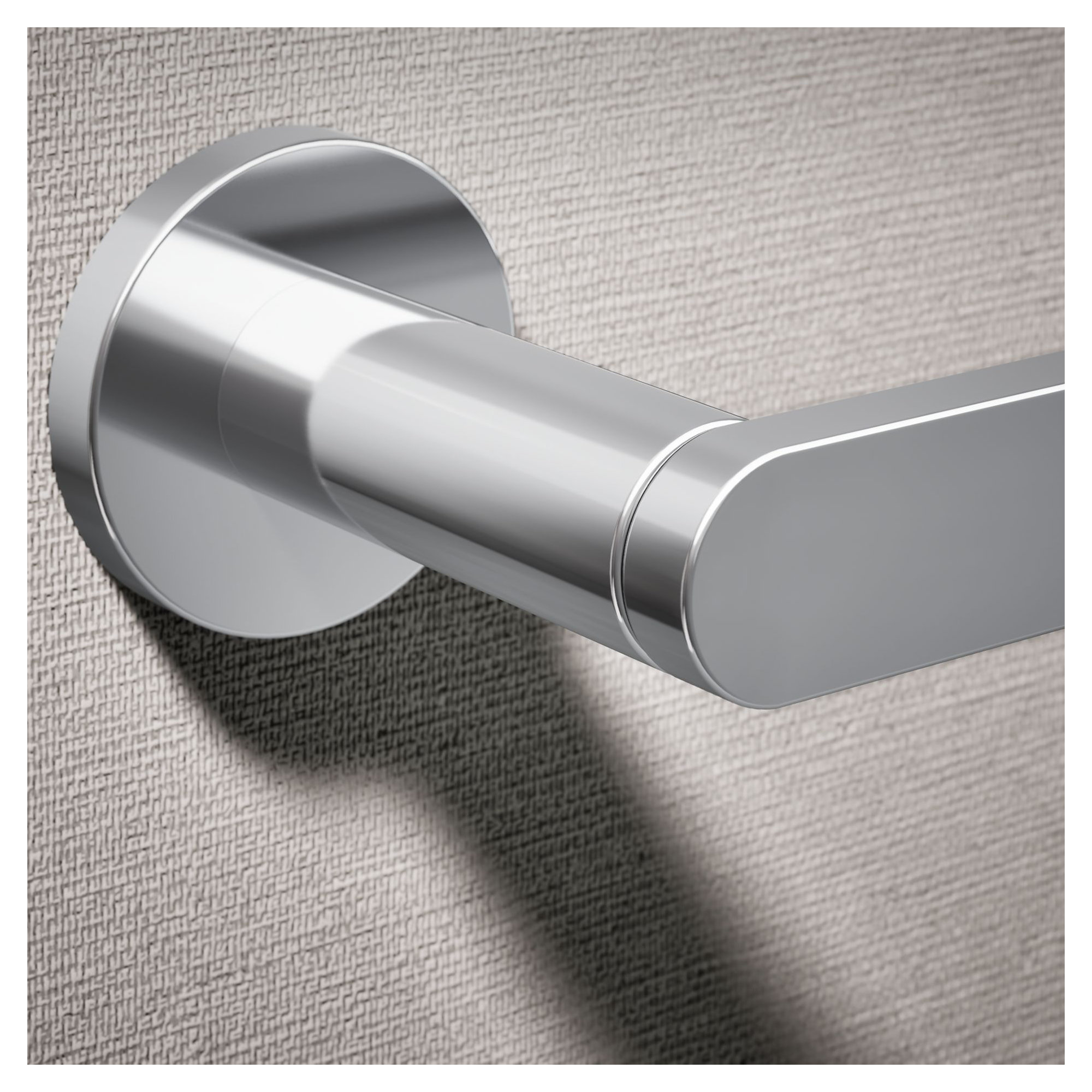 Wall Mount Toilet Paper Holder, Polished Chrome