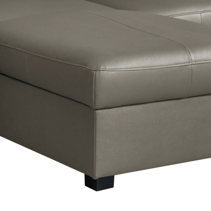 Fridulf Corner Sofa Bed, Gray, Left Hand Facing