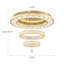 Lustre encastré moderne en cristal Eulean
