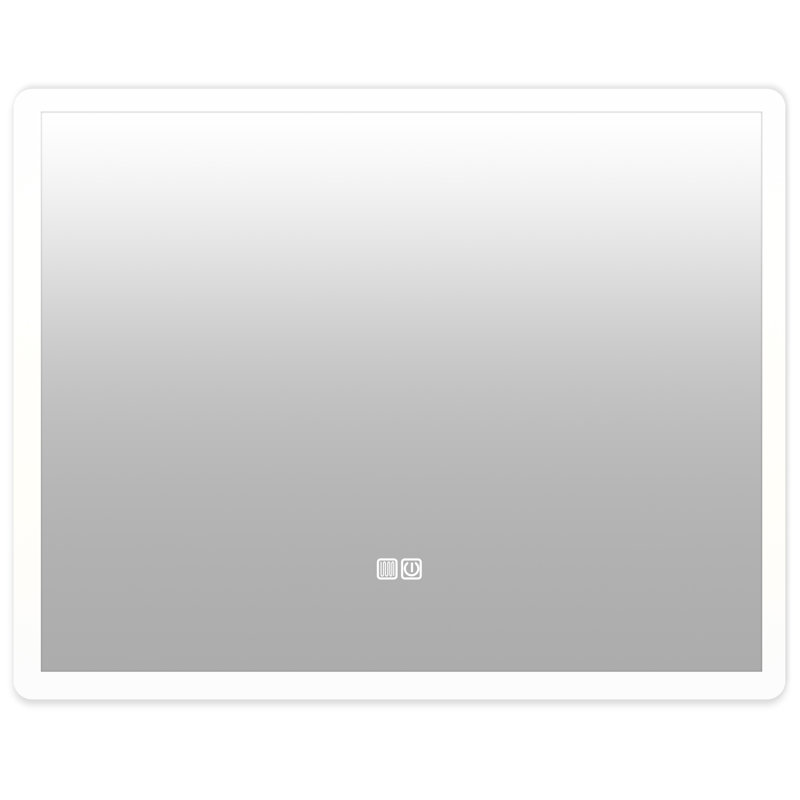 LED Lighted Makeup / Bathroom Mirror, 36" x 28"