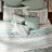 9 Piece Percale Comforter Set Aqua