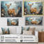 Art sur toile, "Deer Graceful Fawn Collage III"-641675094-682456628