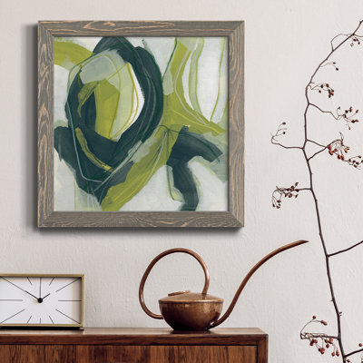 " Verdigris Motion IV " Painting Print