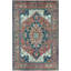 Hand-Knotted High-Quality Rust Area Rug