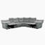 Canapé modulaire inclinable 6 pièces Achernar-1607884483-1607884482