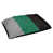 Argent / vert victorieux / noir