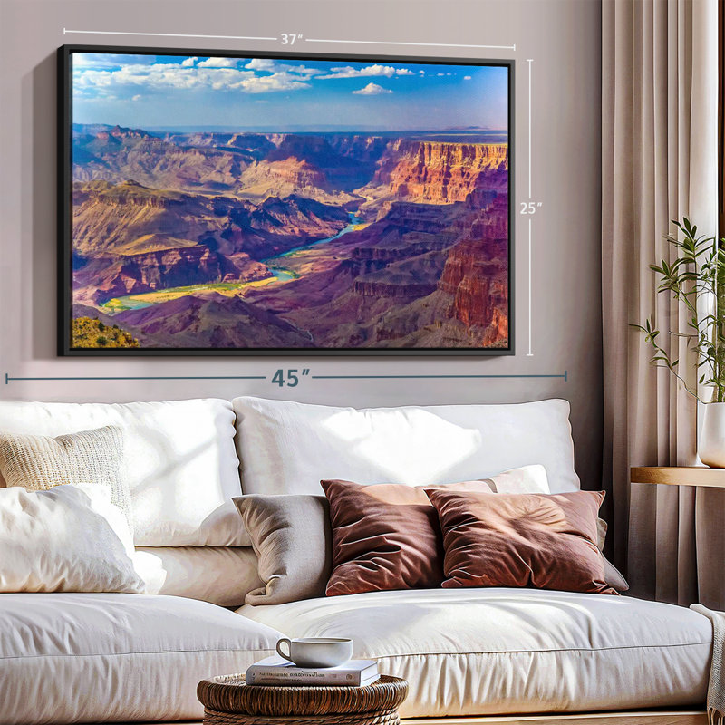 Nature «Grand Canyon Hues Wall Art», H 25 po x l 37 po