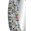 Cate Cardboard Circle Wall Mirror
