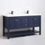 Ensemble de meuble-lavabo double 62 po Mckinsey-1948649137