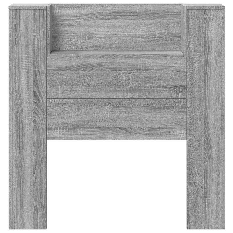 UK Single Headboard, 100 x 200cm, Grey Sonoma