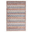 Tapis beige / pêche / bleu Iroda-1695566883