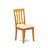 5 Piece Dinette Set for 4 Includes a Rectangle Dining Table with Dropleaf and 4 Linen Fabric Dining Room Chairs, 36x54 Inch, Oak-722935529-722935530