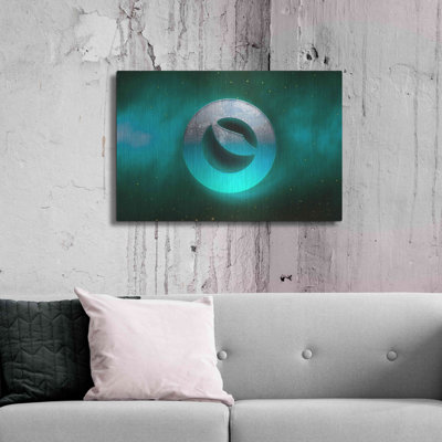 " Cosmic Crypto Luna " by Valentyn Artemenko