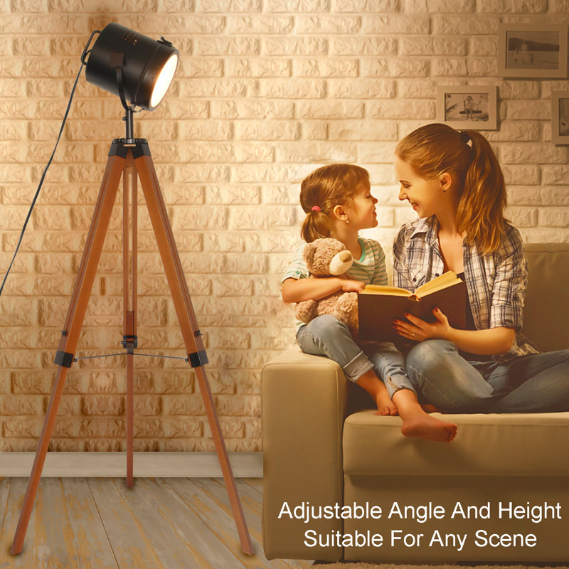 Celyne 55" Tripod Floor Lamp