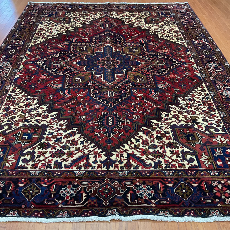 Tapis en laine fait à la main Heriz Herat
