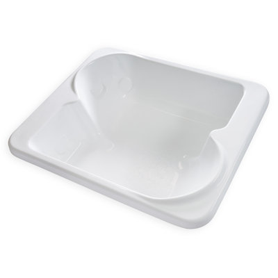 72'' x 60'' Drop-In Soaking Acrylic Bathtub