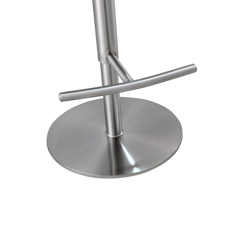 Swivel Adjustable Height Stool, Sea Foam Green