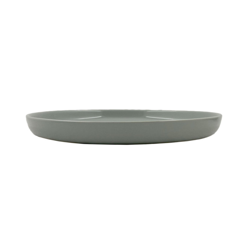 Canvas Home Reims Stoneware Dinner Plate, Gray