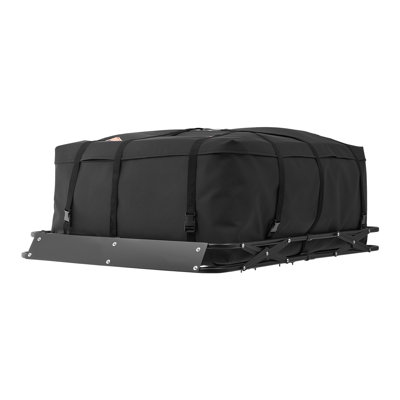 Roof Rack Cargo Basket, 51 x 36 x 4 in, Heavy Duty Roof Top Carrier Basket with Folding Design, 200 lbs Capacity, All-Weather Easy-Install Car Top Luggage Holder, Universal Fit for SUV Truck Car