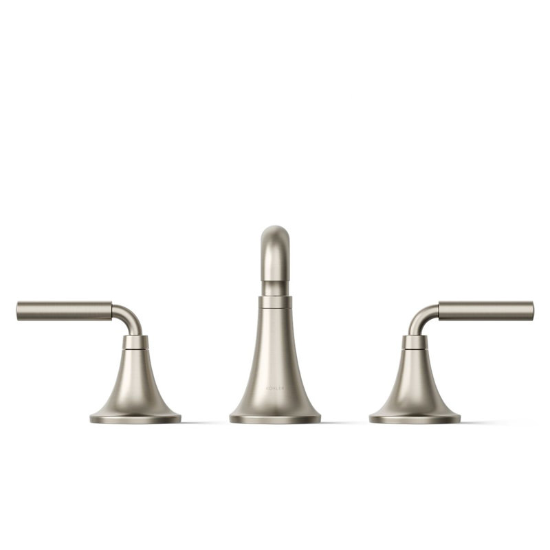 Tone Wall Mounted Bathroom Faucet, Brushed Nickel, 1