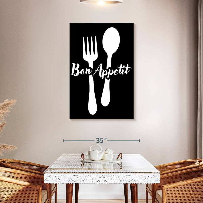 Couverts Tergel Bon Appetit, H 45 po x l 30 po