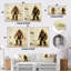 Mystical Bigfoot Blueprint I - Ensemble de salon carré en métal Bigfoot-487061796