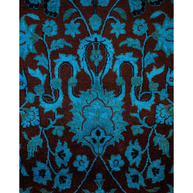 Fine Vibrance One-of-a-Kind 4' 2" X 6' 5" Hand Knotted Area Rug