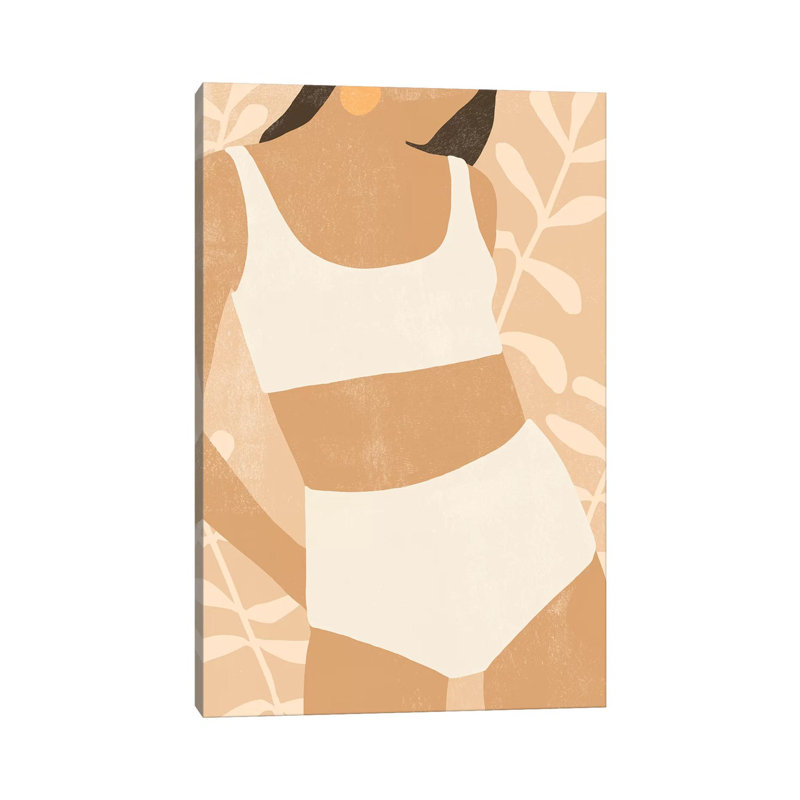 «Sunbather IV» - reproduction d'art, Toile tendue, H 40 po x l 26 po x P 1,5 po