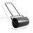 20" Push/Tow Behind Lawn Roller, 11 Gal Water/136 Lb Sand, Black