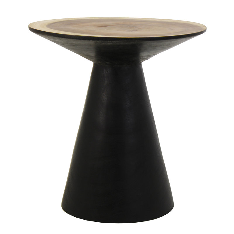 Arusa Solid Wood Frame End Table