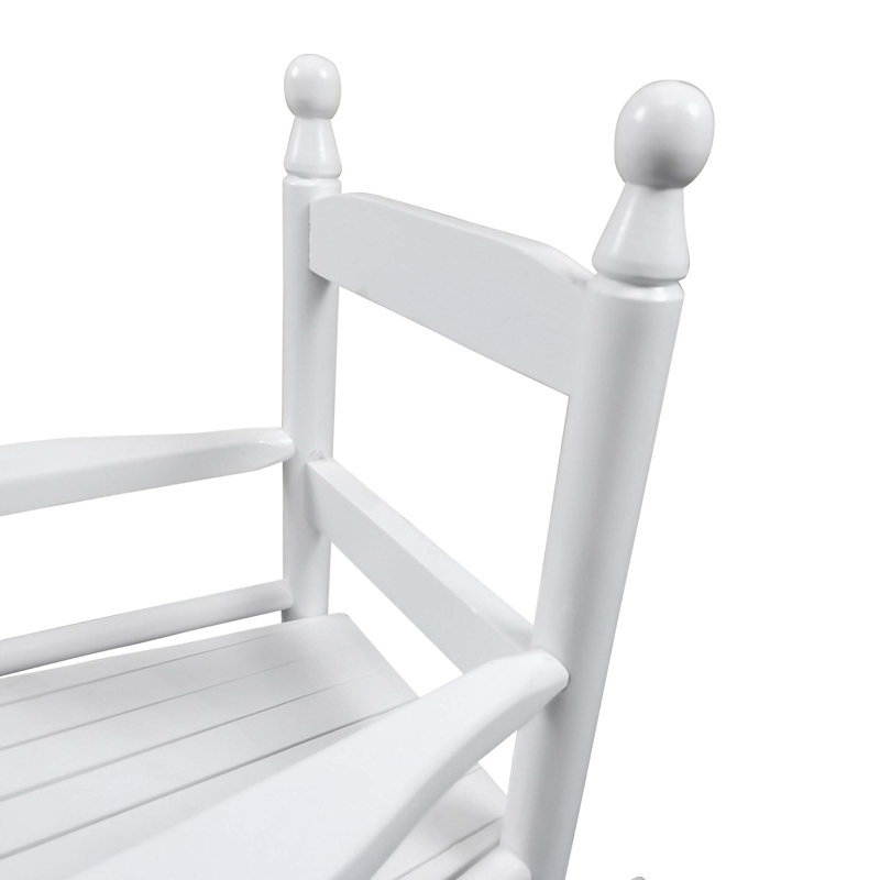 Children's  Rocking White Chair- Indoor Or Outdoor -Suitable For Kids-Durable, White