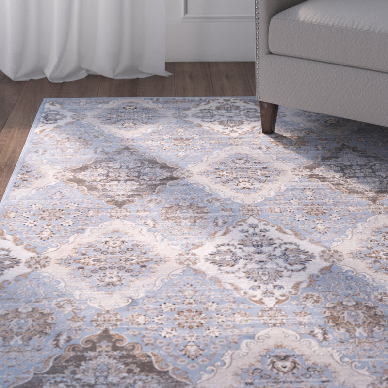 Tapis géométrique Barton, Carré 6 pi 7 po