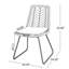 DEJA CHAIR, 2PCS avec 2 coussins, gris