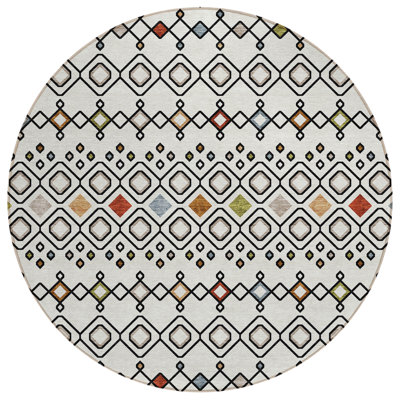 Aleighna Area Rug with Non-Slip Backing