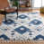 Ivory/Blue